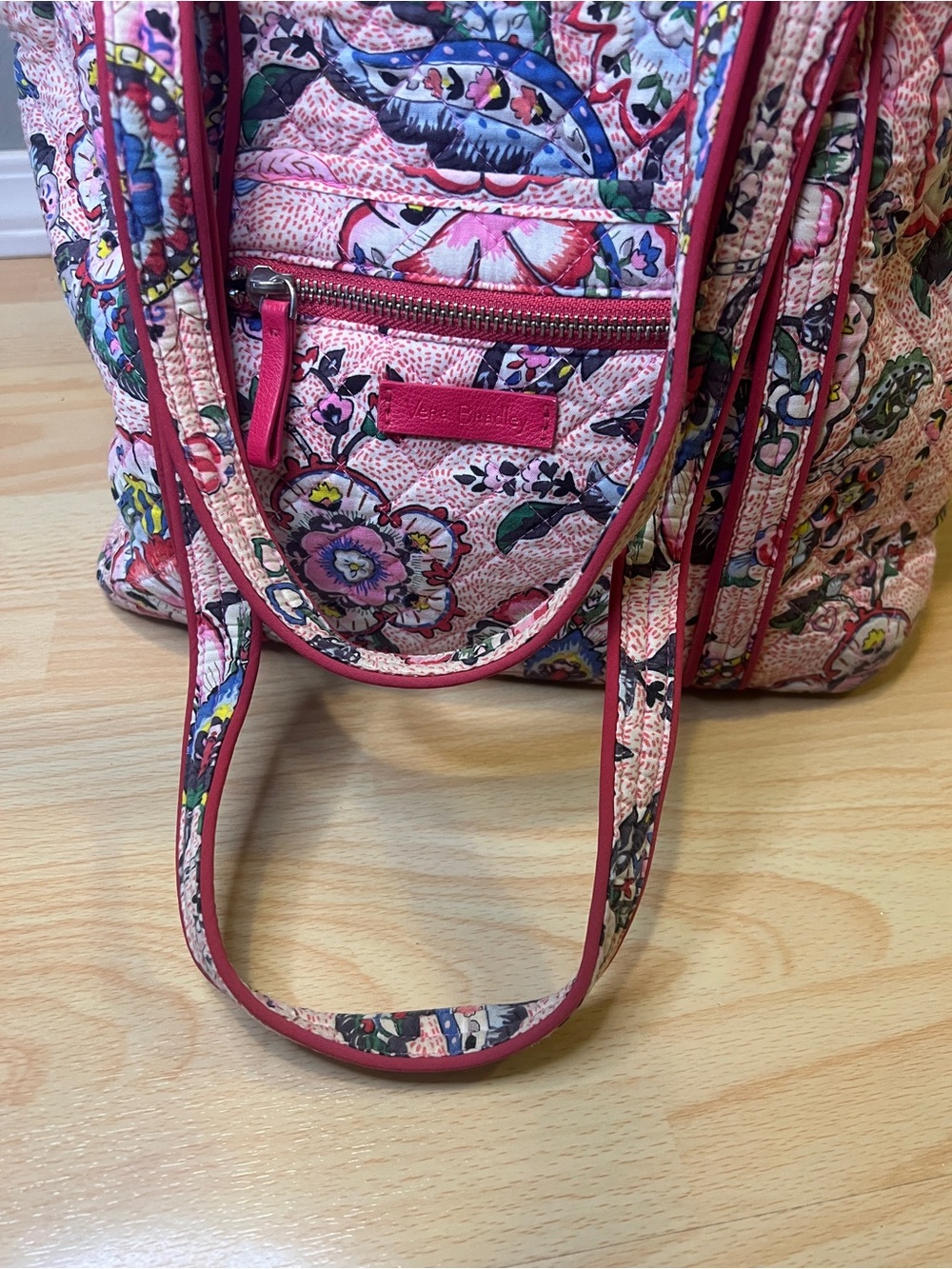 Vera Bradley Pink Tote - Picture 4 of 14
